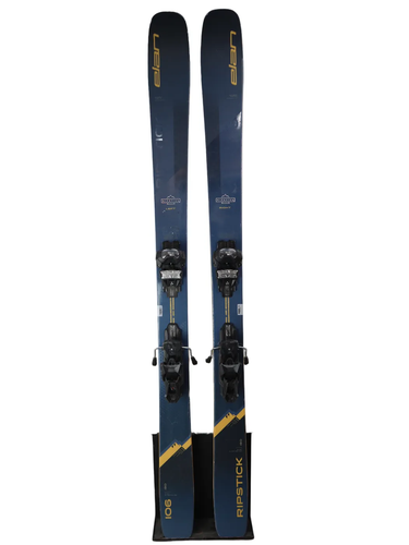 Used Elan Ripstick 106 Skis (180cm) w/ Tyrolia Attack 14 Bindings