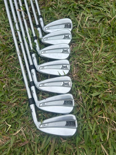 Men's 2021 PXG 0211 COR2 Right Handed Iron Set Stiff Flex 8 Pieces Steel Shaft (Used)