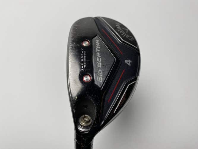 Callaway Big Bertha 2019 4 Hybrid 21* UST Mamiya Recoil ZT9 460 F3 Regular LH