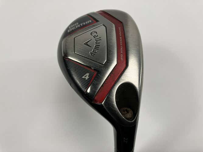 Callaway Big Bertha 2015 4 Hybrid 22* UST Mamiya Recoil 460 F3 Regular RH