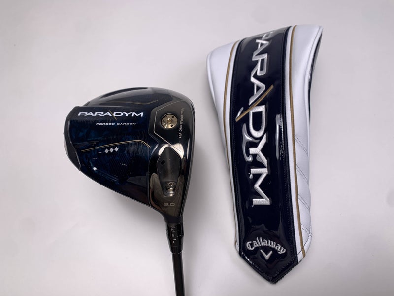 Callaway Paradym Triple Diamond Driver 8* LA GOLF LAGP Trono 75g Stiff RH HC