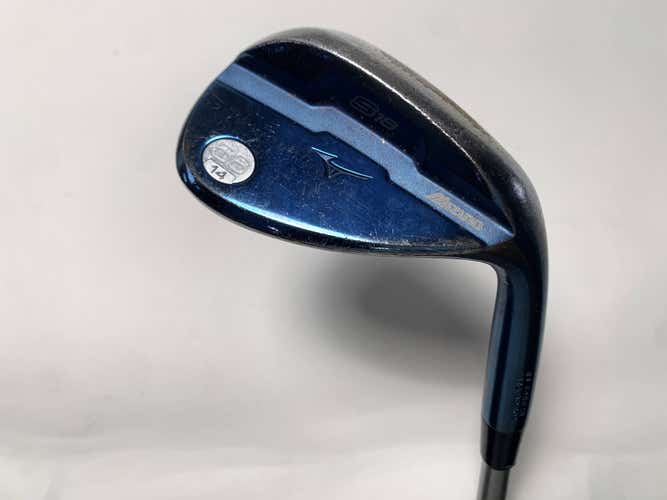 Mizuno S18 Blue Ion Sand Wedge SW 56* 14 Bounce KBS C-Taper 120g Stiff RH