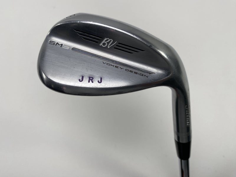 Titleist Vokey SM9 Tour Chrome Lob Wedge LW 58* 12 D AMT R300 Black Regular RH