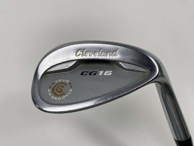 Cleveland CG16 Chrome Zip Groove Sand Wedge SW 56* 14 Bounce Traction RH