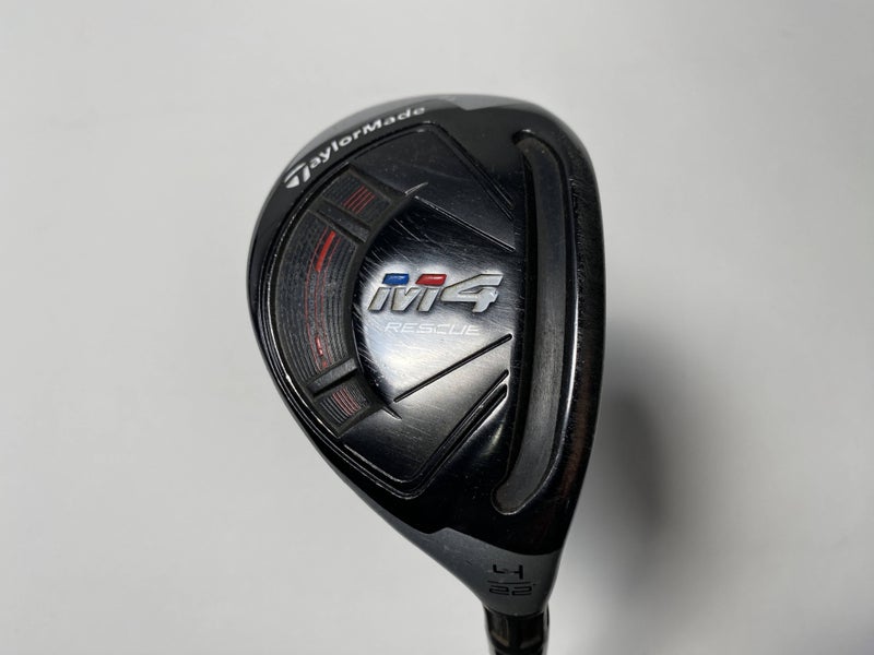 TaylorMade M4 4 Hybrid 22* Fujikura Atmos 5A Senior Graphite Mens RH