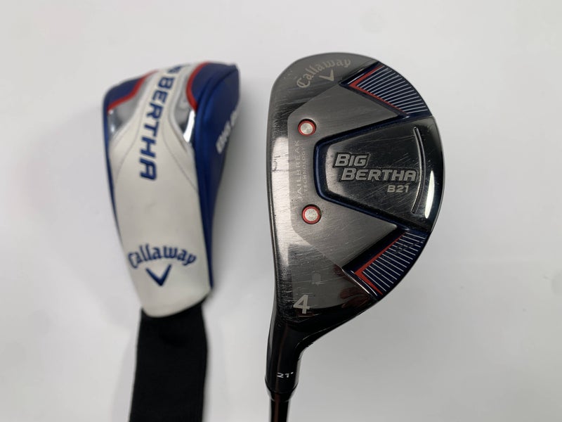 Callaway Big Bertha B21 4 Hybrid 21* RCH 65 65g Regular Graphite Mens LH HC