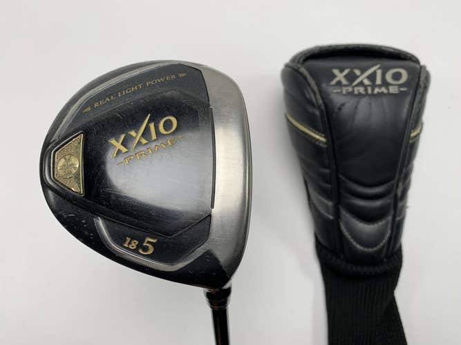 XXIO Prime 10 5 Fairway Wood 18* Prime SP-1000 Flex 2212 38g Regular RH HC