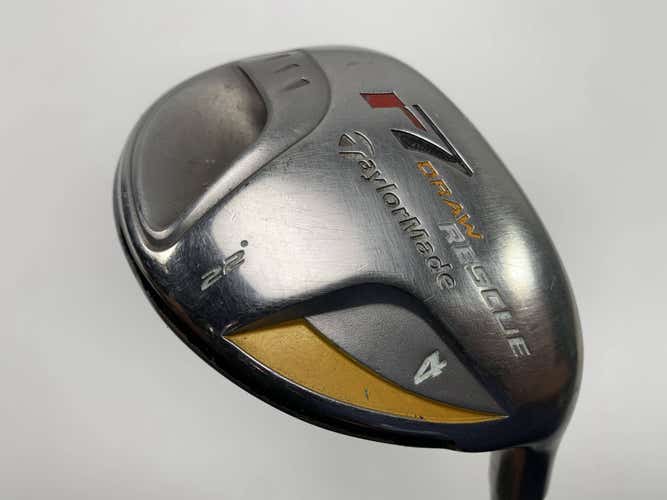 TaylorMade R7 Draw 4 Hybrid 22* T-Step 90 Regular Steel Mens RH