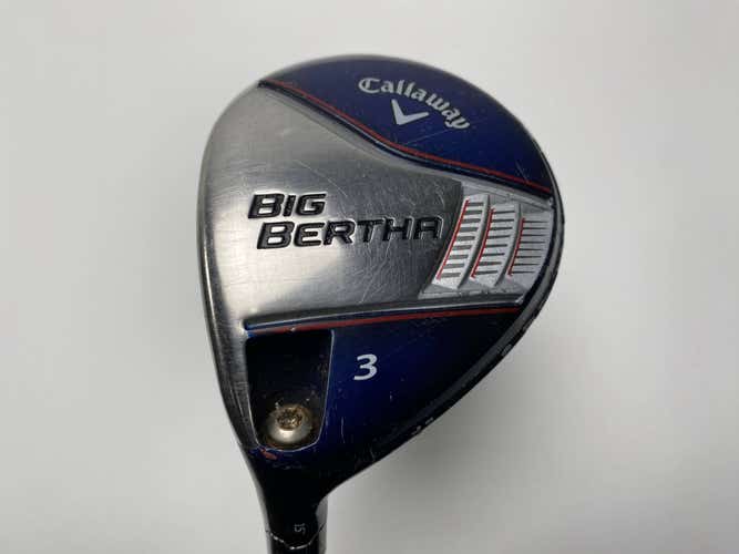 Callaway Big Bertha 2014 3 Fairway Wood 15* Fubuki z65x5ct 65g Regular LH