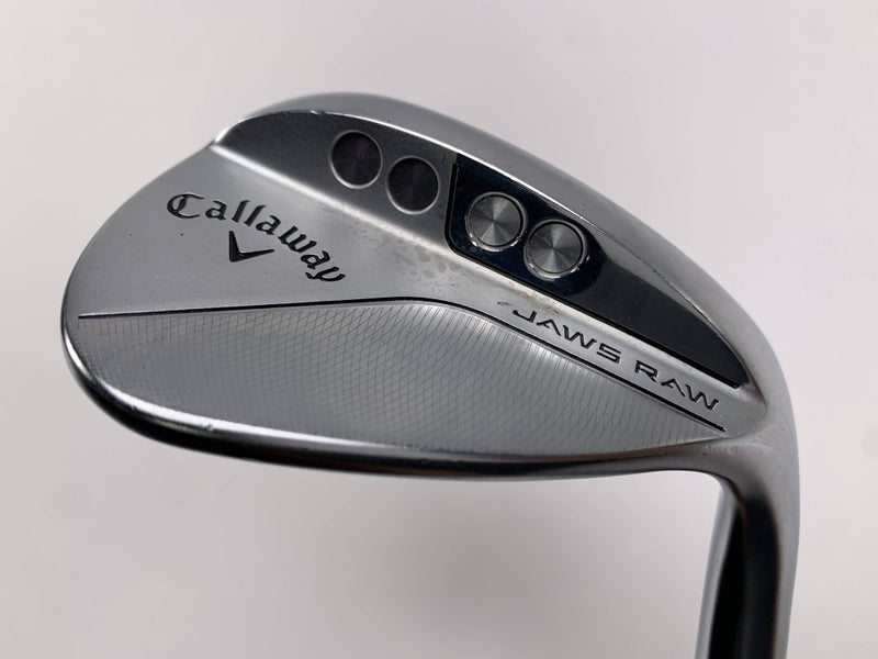 Callaway Jaws Raw Full Toe Chrome Lob Wedge LW 58* 10J DG Spinner Tour VSS  RH