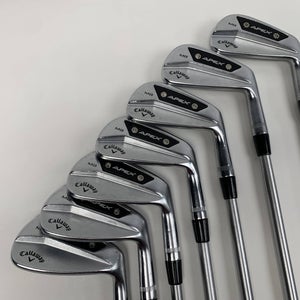 Callaway Apex MB 24 Iron Set 4-PW KBS C-Taper 125g Stiff Plus Steel Mens RH