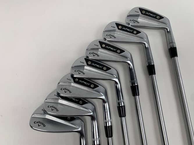 Callaway Apex MB 24 Iron Set 4-PW KBS C-Taper 125g Stiff Plus Steel Mens RH