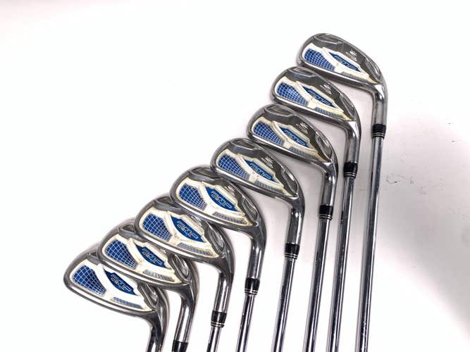 Cobra AMP Cell Blue Iron Set 4-PW+GW True Temper Dynalite 90 Regular RH