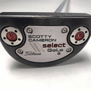 Scotty Cameron Select GoLo S Center Shaft Black Putter 34" Mens RH