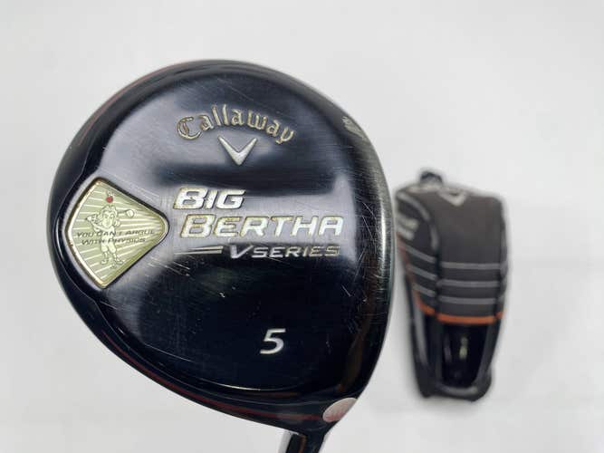 Callaway Big Bertha V Series 5 Fairway Wood 18* Bassara e52x5ct 52g Stiff RH HC