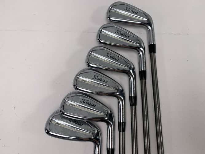 Titleist T200 2023 Iron Set 5-PW AeroTech SteelFiber i80 CW Regular RH +1''