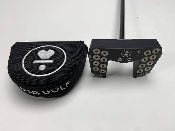 L.A.B. Golf MEZZ.1 XL Broomstick Putter 44.5" 79* LA Golf Mens RH HC