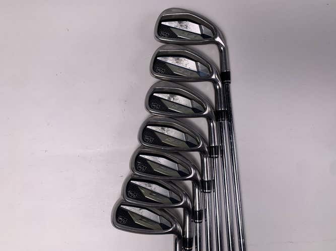 Wilson D9 Iron Set 6-PW+GW+SW KBS Tour Regular Steel Mens RH -1/2''