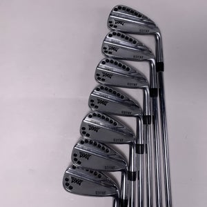 PXG 0311 XF Chrome Iron Set 4-PW Project X LZ 6.0 Stiff Steel Mens RH
