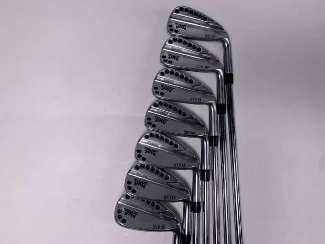 PXG 0311 XF Chrome Iron Set 4-PW Project X LZ 6.0 Stiff Steel Mens RH