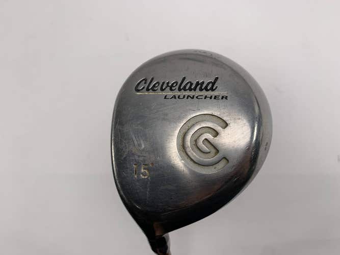 Cleveland Launcher Fairway Wood 15* Launcher Gold Senior Graphite Mens LH