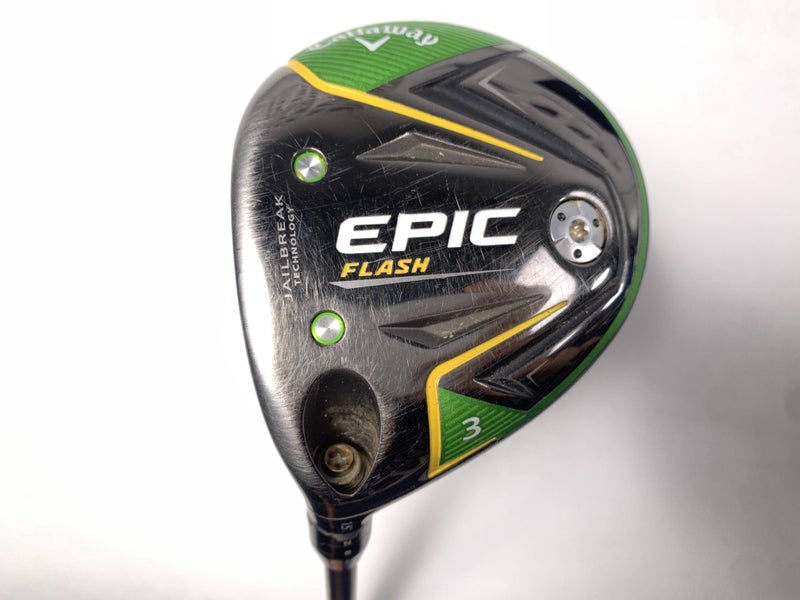Callaway EPIC Flash 3 Fairway Wood 15* HZRDUS Smoke Black 6.0 70g Stiff LH