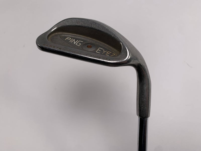 Ping Eye 2 Sand Wedge SW Orange Dot 2* Flat Karsten ZZ-Lite Wedge Steel Mens RH