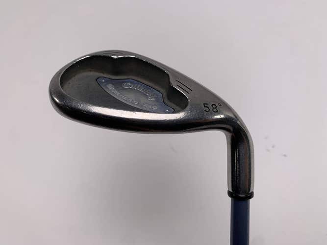 Callaway X-16 Lob Wedge LW 58* System UL45 Ladies Graphite Womens RH
