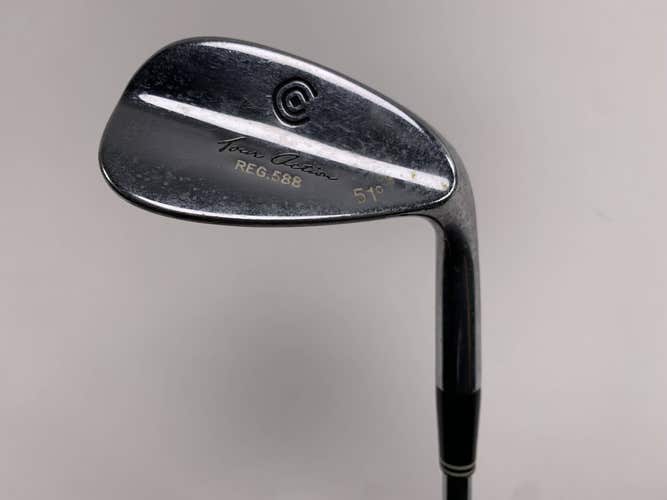 Cleveland 588 Tour Satin Chrome Gap Wedge GW 51* Wedge Steel Mens RH
