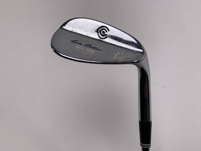 Cleveland 588 Tour Satin Chrome Diadic Sand Wedge SW 53* Wedge Steel Mens RH