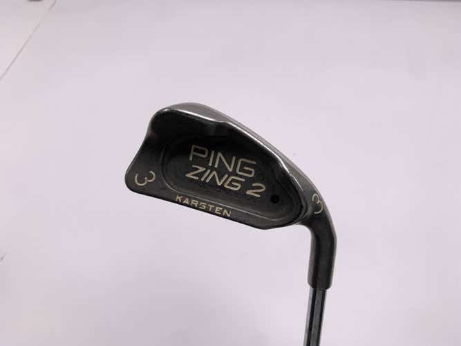 Ping Zing 2 Single 3 Iron Black Dot Karsten JZ Stiff Steel Mens RH