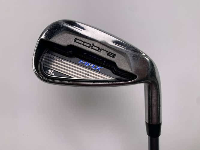 Cobra MAX Single 7 Iron White Tie X4 58g Regular Graphite Mens RH