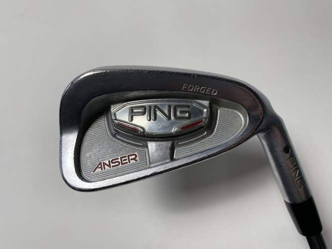 Ping Anser Forged 2010 Single 6 Iron Black Dot KBS $-Taper Lite 100g Stiff RH