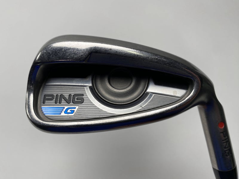 Ping G 2016 Single 8 Iron Red Dot 1* Flat TFC 80i Soft Regular Senior RH +1''