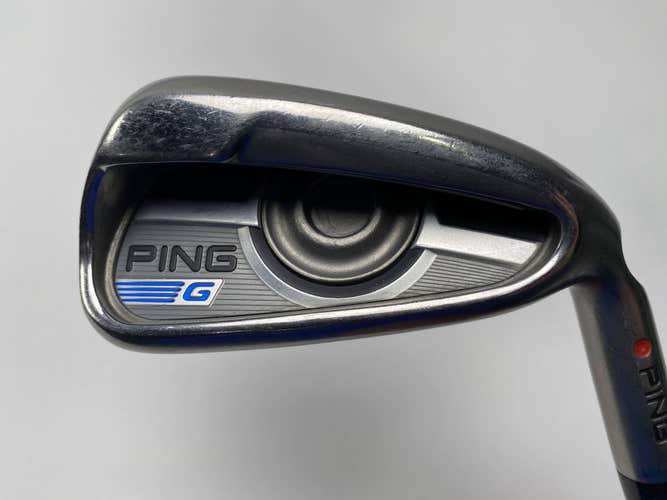 Ping G 2016 Single 7 Iron Red Dot 1* Flat TFC 80i Soft Regular Senior RH
