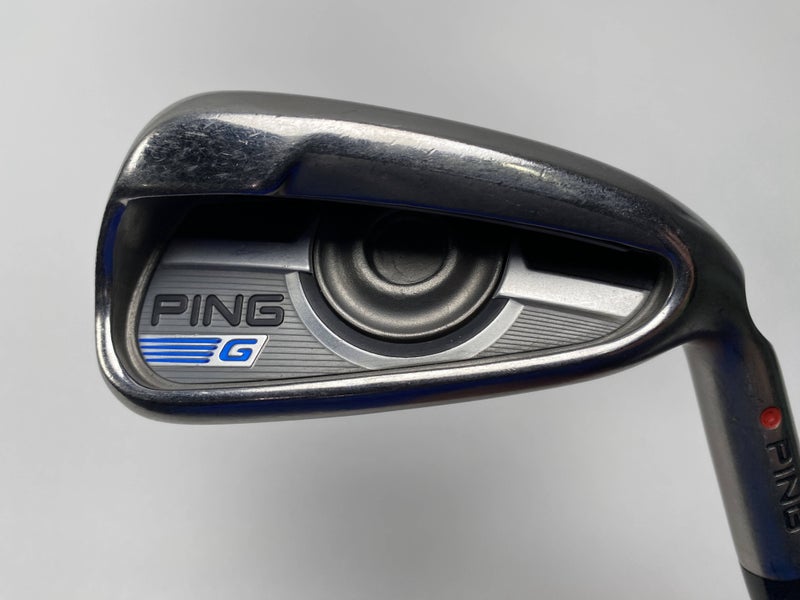 Ping G 2016 Single 7 Iron Red Dot 1* Flat TFC 80i Soft Regular Senior RH