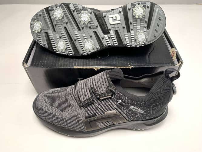 FootJoy HyperFlex Golf Shoes Black Gray Men's SZ 11.5 (51087)