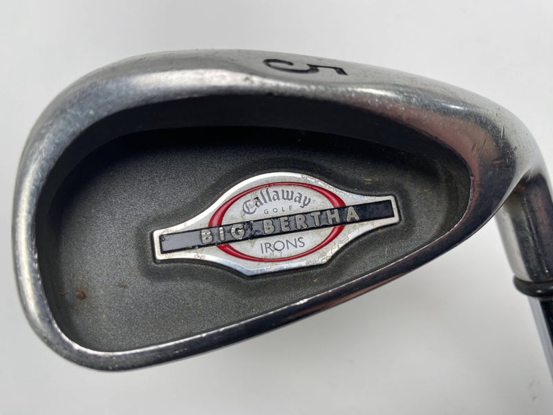 Callaway Big Bertha 2002 Single 5 Iron Big Bertha Uniflex Steel Mens RH