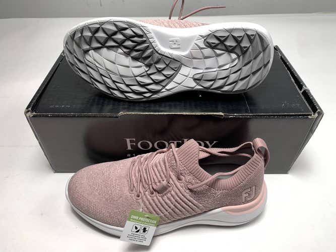 FootJoy FJ Flex XP Golf Shoes Pink Mauve White Women's SZ 6 (95335)