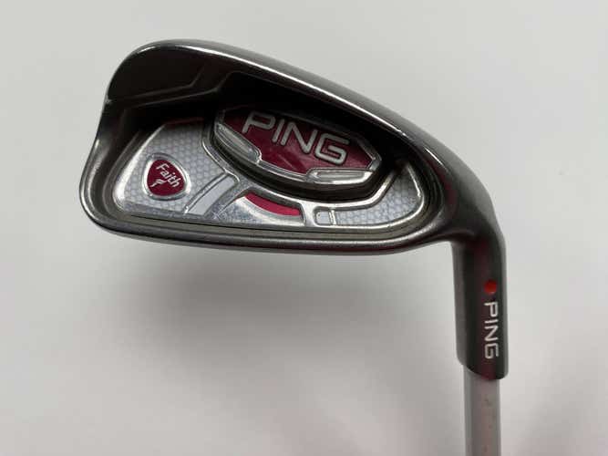 Ping Faith Single 7 Iron Red Dot 1* Flat ULT200 Ladies Graphite Womens RH