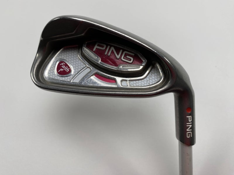 Ping Faith Single 7 Iron Red Dot 1* Flat ULT200 Ladies Graphite Womens RH