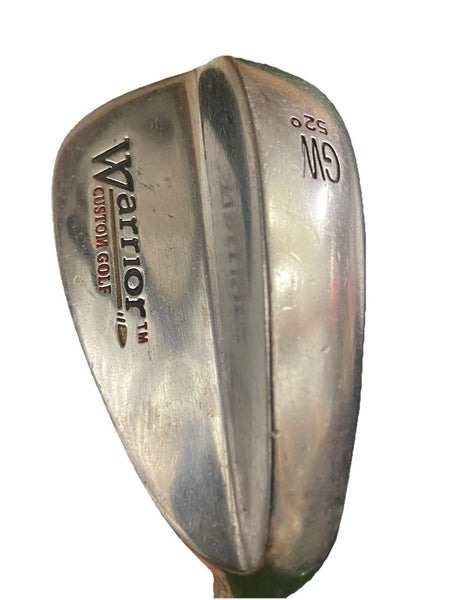 Warrior Golf Gap Wedge 52* RH Men's Regular Steel 35.5" New Midsize Grip Nice