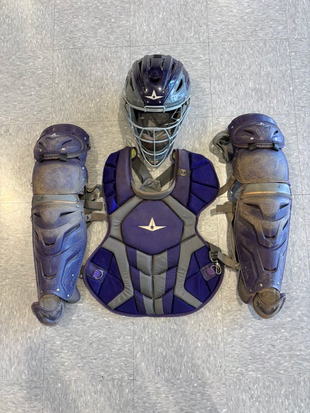 Adult All Star System 7 Axis Catcher's Set