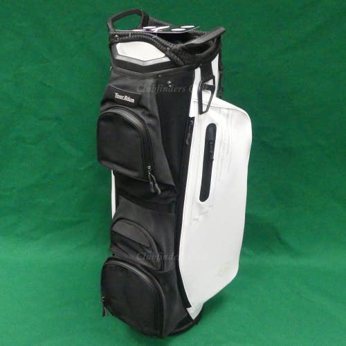 NEW Tour Edge Xtreme Lite White/Black 5-Way Golf Cart Bag w/ Raincover