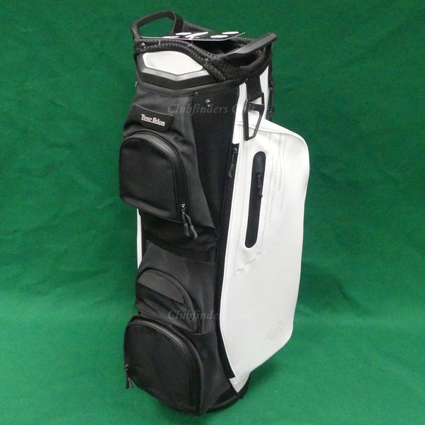 NEW Tour Edge Xtreme Lite White/Black 5-Way Golf Cart Bag w/ Raincover