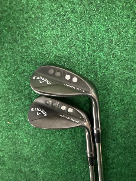 Women's Callaway Jaws Raw Black Plasma 54° & 60° Wedge Bundle (Used) | UST Mamiya Recoil F1 Shafts