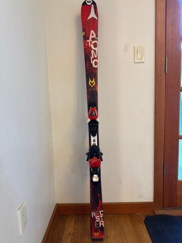 Unisex Atomic Redster SL 150 cm Racing Skis With Bindings (Used)