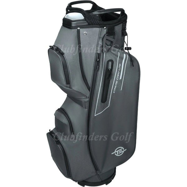NEW Tour Edge Xtreme Lite Dark Grey 5-Way Golf Cart Bag w/ Raincover