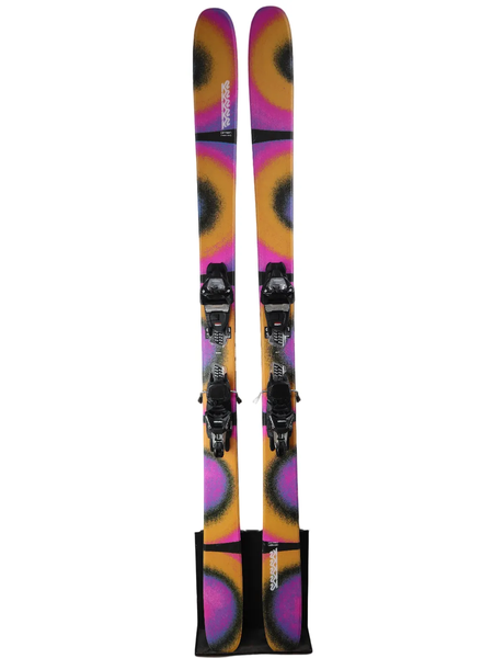 Used K2 Omen Team Skis (184cm) w/ Marker Griffon 13 TCX Bindings