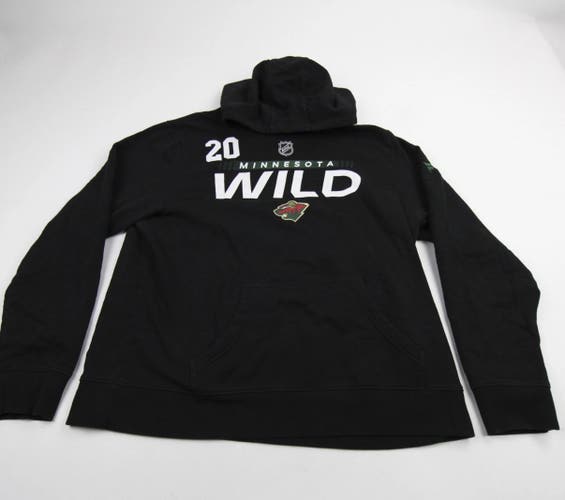 Pat Maroon 20 TEAM PLAYER ISSUE Minnesota Wild Fanatics Authentic Pro Hoodie XL Game Used